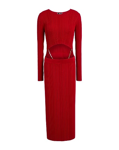 ELISABETTA FRANCHI Midi dress 80% Viscose, 20% Polyamide
