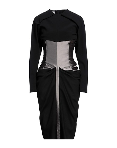 ETRO Midi dress Black 78% Synthetic fibers, 18% Wool, 4% Silk