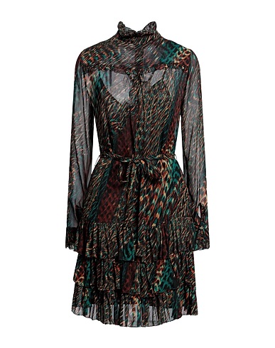 JADICTED Shirt dress Emerald green 100% Viscose