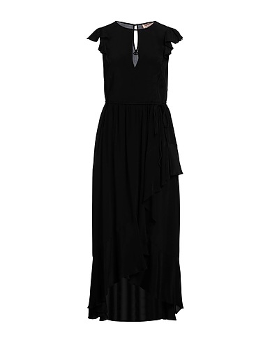 TWINSET Vestito da cerimonia Nero 65% Viscosa, 35% Seta