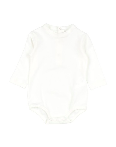 LUNAMI Body Baby Bianco 92% Cotone, 8% Elastan