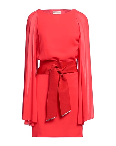ANNA MOLINARI Short dress Red 100% Polyester