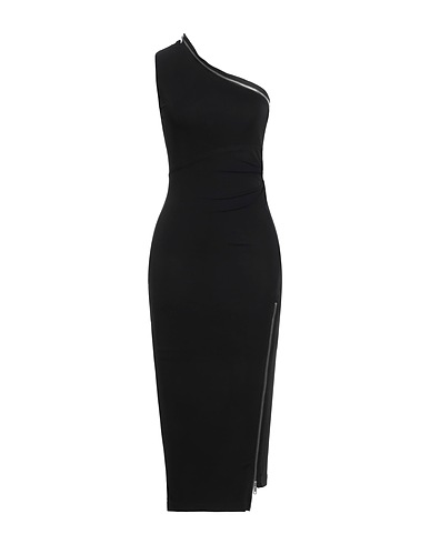 HELMUT LANG Elegant dress Black 100% Viscose, Nylon, Elastane