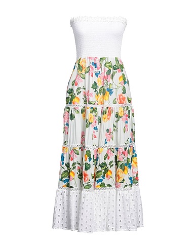 ICONIQUE Midi dress White 100% Viscose