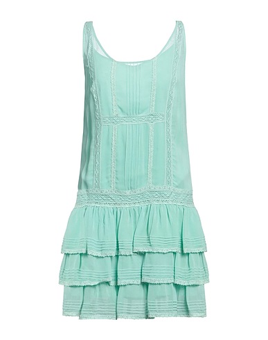 BLUMARINE Short dress Light green 100% Viscose