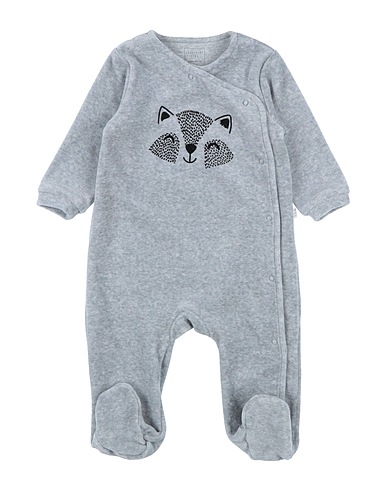 CARRÉMENT BEAU Strampelanzug für Babys Grau 75% Baumwolle, 25% Polyresin