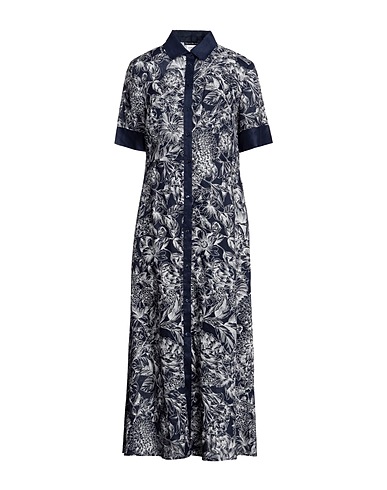 PENNYBLACK Midi dress Midnight blue 100% Linen