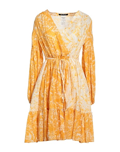 PENNYBLACK Shirt dress Yellow 100% Cotton