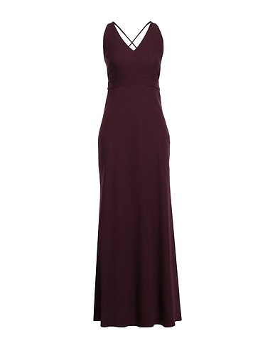 PAUL & JOE Long dress Burgundy 100% Polyester
