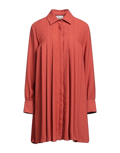 PAUL & JOE Shirt dress Rust 100% Polyester