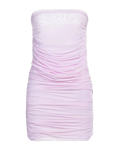 DES_PHEMMES Short dress Lilac 90% Nylon, 10% Elastane