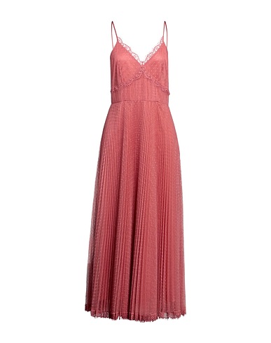 TWINSET Long dress Antique rose 100% Polyester