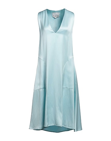 SA SU PHI Midi dress Sky blue 57% Silk, 43% Viscose