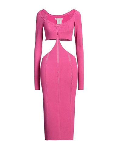 PHILOSOPHY di LORENZO SERAFINI Tubino Rosa 70% Viscosa, 30% Poliestere