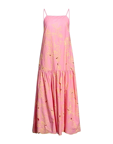 BEATRICE .B Long dress Pink 77% Cotton, 23% Polyester