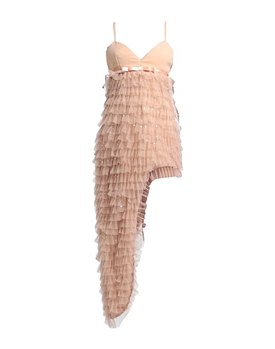 NORA BARTH Short dress Sand 95% Polyester, 5% Elastane