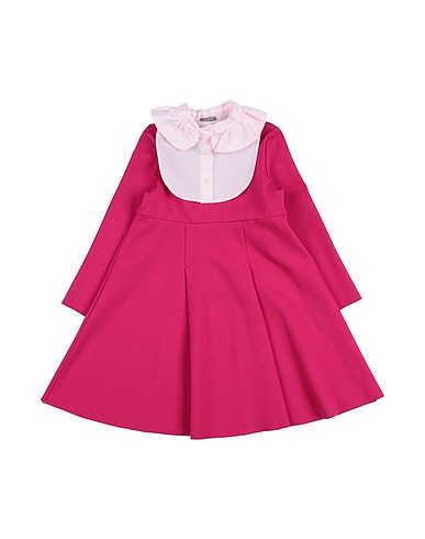 IL GUFO Dress Fuchsia 69% Viscose, 25% Polyamide, 6% Elastane