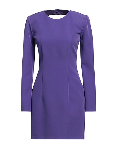 SPELL by ACCESS FASHION Short dress Purple 88% Polyester, 12% Elastane