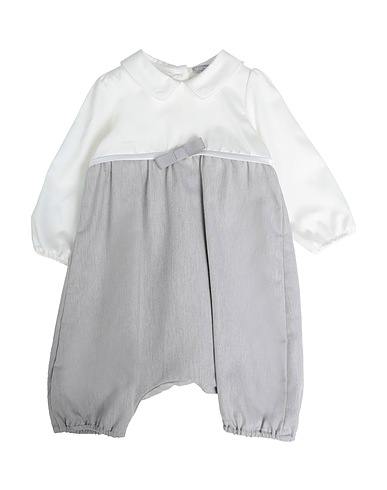SEIDENWEISS Strampelanzug für Babys Weiß 100% Baumwolle