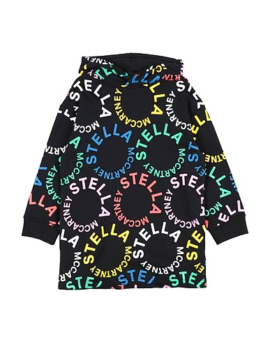 STELLA McCARTNEY KIDS Kleid Schwarz 100% Baumwolle, Elastan
