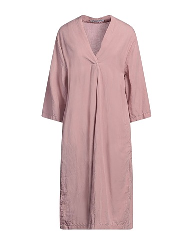 EUROPEAN CULTURE Midi dress NOCCIOLA 69% Lyocell, 31% Linen