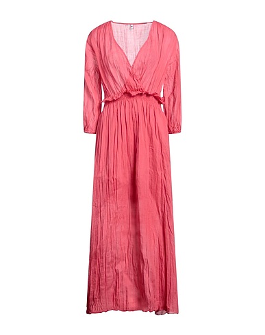 EUROPEAN CULTURE Long dress Antique rose 75% Ramie, 25% Cotton