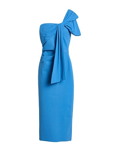 CHIARA BONI LA PETITE ROBE Elegant dress Light blue 72% Polyamide, 28% Elastane