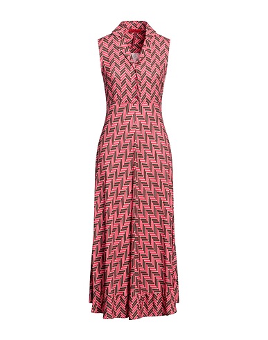 MAX&Co. Midi dress Magenta 100% Viscose