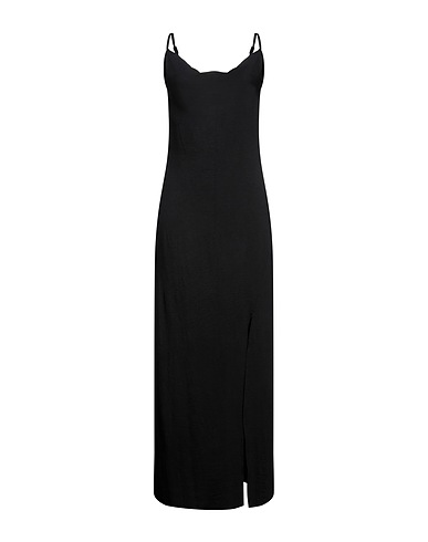 ONLY Long dress Black 100% Polyester