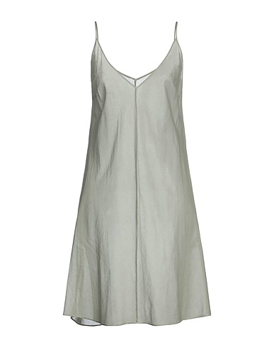 ANTONELLI Short dress Military green 100% Cotton