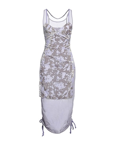 ANDERSSON BELL Vestito lungo Lilla 53% Rayon, 47% Poliestere, Elastan