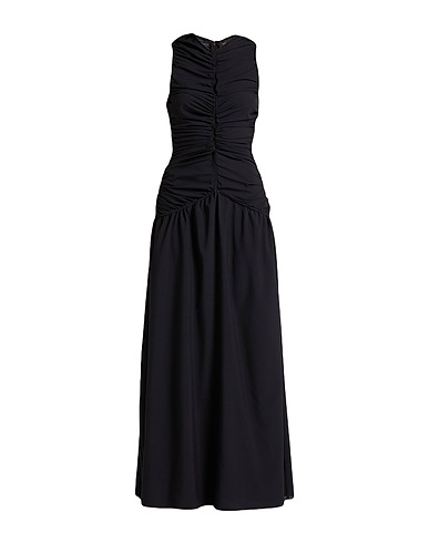 FABIANA FILIPPI Vestito lungo Nero 82% Poliestere, 18% Elastan