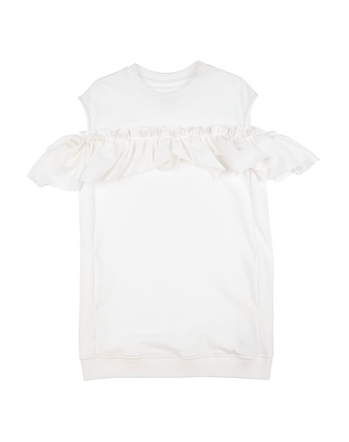 MM6 MAISON MARGIELA Vestito Bianco 62% Cotone, 38% Poliestere