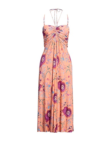 ISABEL MARANT Midi dress Salmon pink 100% Viscose