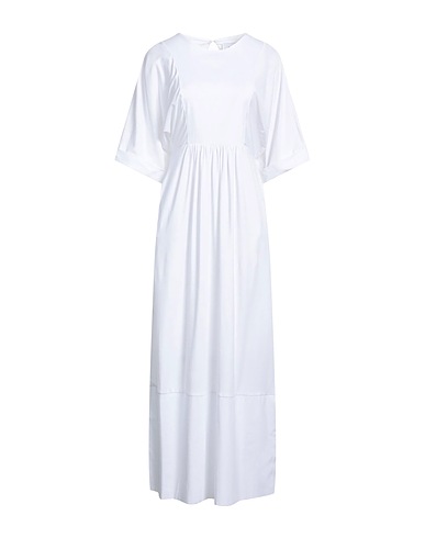 ALPHA STUDIO Long dress 95% Cotton, 5% Elastane