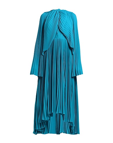 BALENCIAGA Vestido elegante Azul turquesa 100% Poliéster
