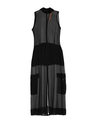 N°21 Long dress Black 100% Silk