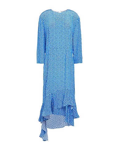 MARNI Midi dress Azure 100% Silk