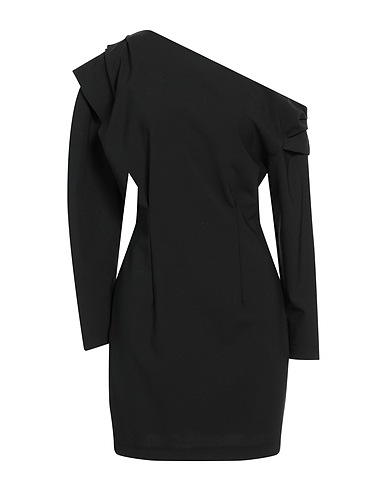 DONDUP Robe courte 53% Polyester, 43% Laine vierge, 4% Élasthanne