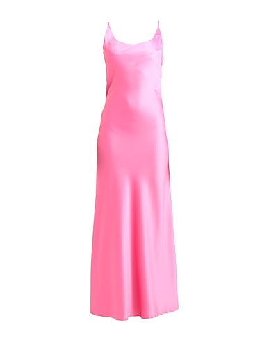 ACTUALEE Long dress Fuchsia 100% Polyester