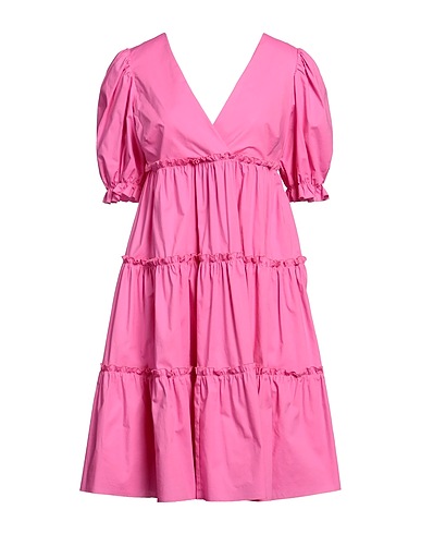 VIVETTA Midi dress 97% Cotton, 3% Elastane