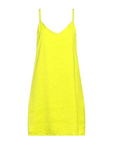 JJXX by JACK & JONES Short dress Yellow 50% Recycled polyester, 50% Polyester