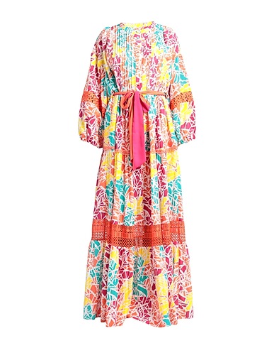 DIANE VON FURSTENBERG Long dress Orange 100% Cotton