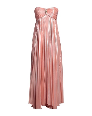 SIMONA CORSELLINI Midi dress Blush 100% Polyester, Polyamide, Elastane