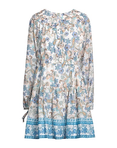 WE ARE KINDRED Short dress Azure 100% Cotton