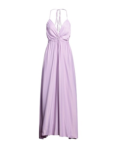 MÊME ROAD Long dress Lilac 100% Viscose