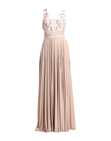 ELISABETTA FRANCHI Vestito lungo Oro 100% Poliammide