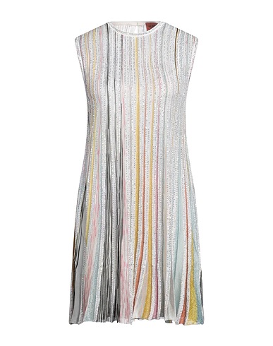 MISSONI Short dress White 50% Viscose, 29% Polyamide, 13% Polyester, 8% Cupro