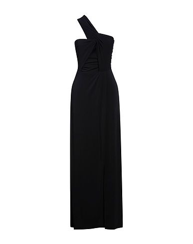 PATRIZIA PEPE Vestido con un solo hombro Negro 76% Acetato, 19% Poliamida, 5% Elastán