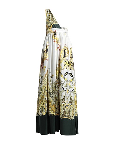 CO.GO Long dress White 100% Silk